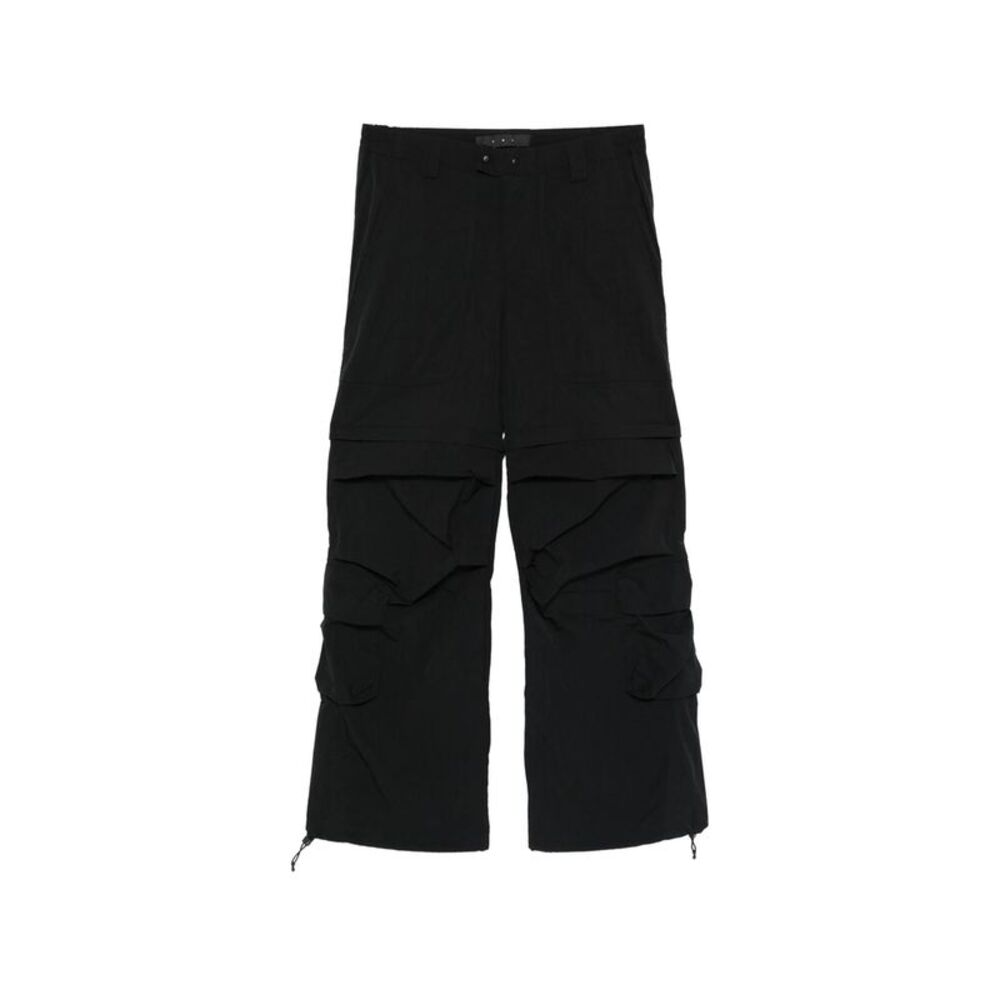 Jg1 Black Trousers - Regular & Straight-Leg Trousers Men